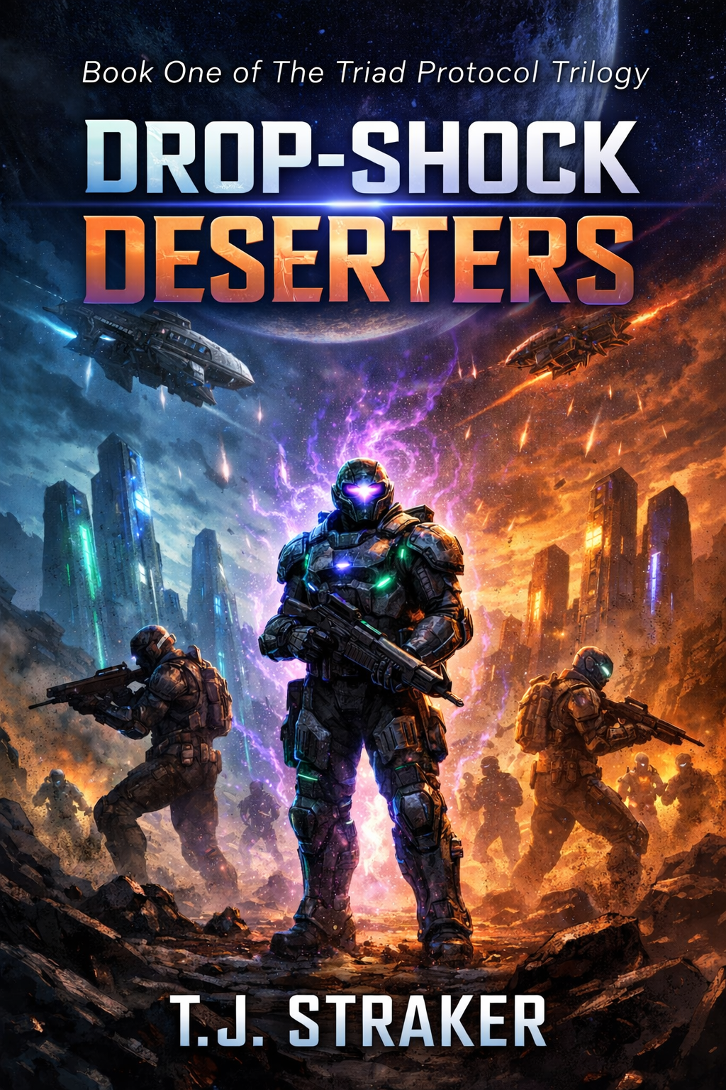 Drop-Shock Deserters, book 1 by T.J. STraker